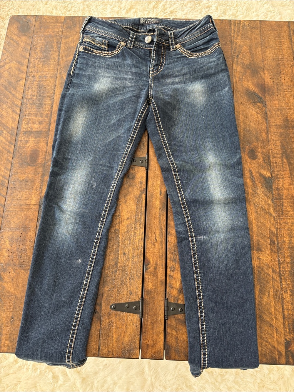 Silver Jeans Women’s Dark Blue Boot Cut Jeans